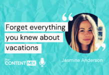 Reimagining staycations – Jasmine Anderson, global content marketing manager